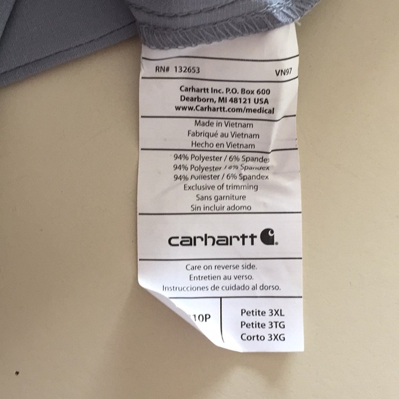 3XP Carhartt Medical Scrub Pants - Picture 4 of 6